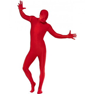 Punainen Skinsuit asu