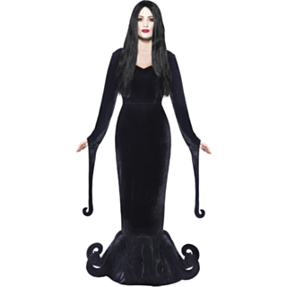 Goottilainen Morticia -asu