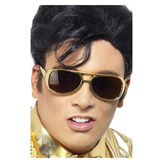 Elvis® 70-luvun Kultaiset Aurinkolasit