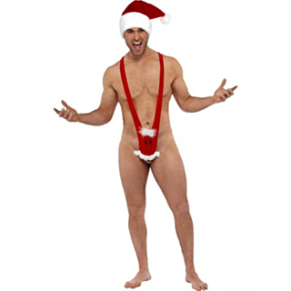 Jouluinen Mankini Asu
