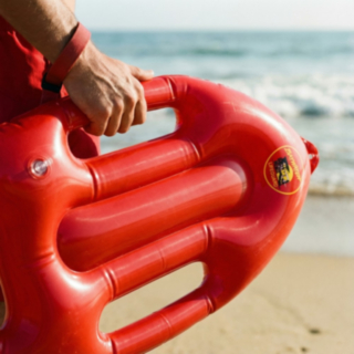 Puhallettava Baywatch Pelastuspoiju