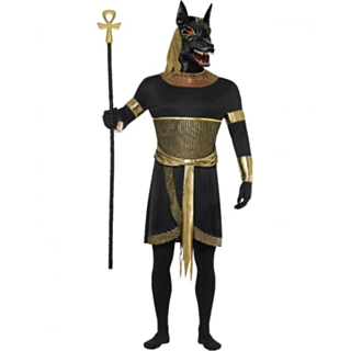Egyptiläinen Jumala Anubis -asu