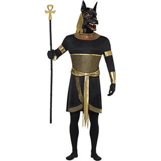 Egyptiläinen Jumala Anubis -asu