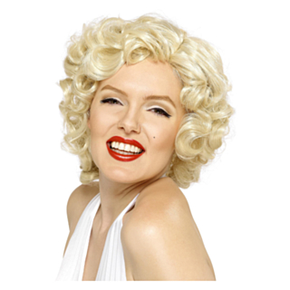 Marilyn Monroe® Peruukki, Vaalea