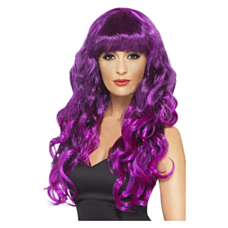 Kiharaperuukki Violetti