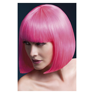Neonpinkki Fever Elise Peruukki