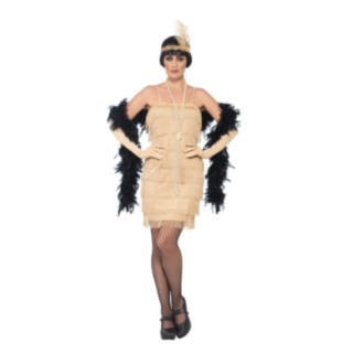 Flapper Mekko Kulta