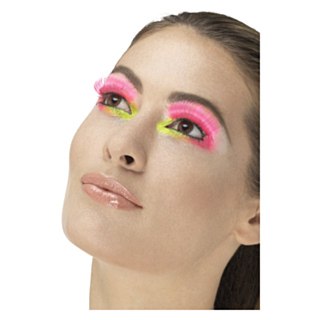 80-luvun Party Tekoripset Pinkki
