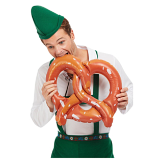 Puhallettava pretzel