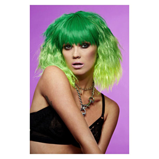 Manic Panic® Trash Goddess vihreä peruukki