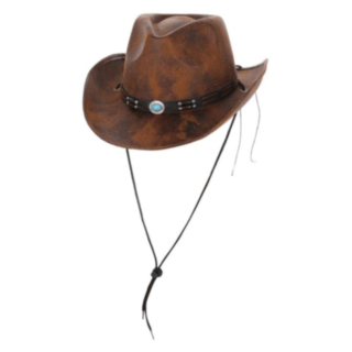 Cowboyhattu Ruskea