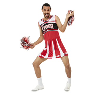 Miesten Cheerleader Naamiaisasu