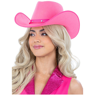 Huopa Cowboyhattu Vaaleanpunainen