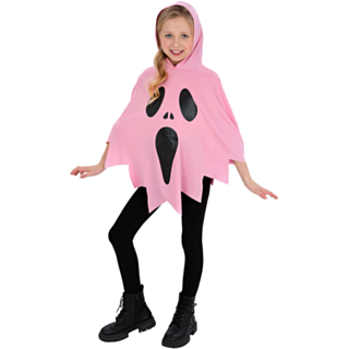Aave Poncho Lastenasu Vaaleanpunainen