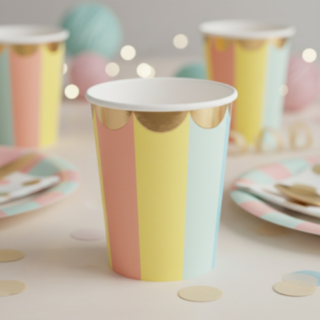Pastel Mix Mukit Kultareuna