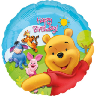Nalle Puh® Happy Birthday Folioilmapallo