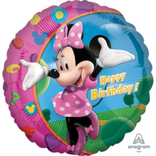 Minni Hiiri® Happy Birthday Folioilmapallo Sininen/Vaaleanpunainen