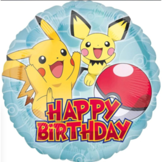 Pokémon® Pikachu Pyöreä Foliopallo