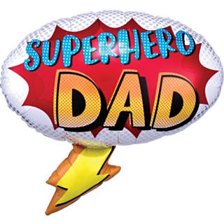 Superhero Dad Folioilmapallo