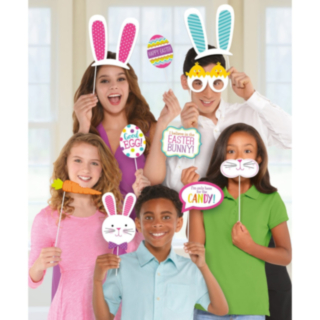 Pääsiäisen Photo Booth -rekvisiitta