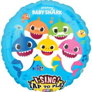 Baby Shark® Laulava Foliopallo