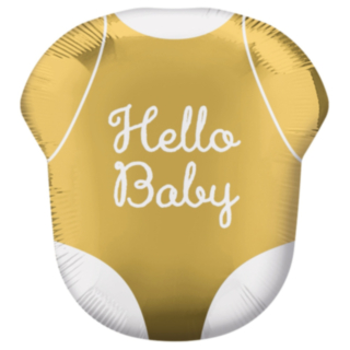 Hello Baby Body foliopallo kulta