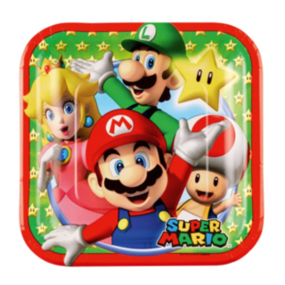 Super Mario® Pahvilautaset Vihreä