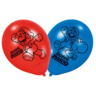Super Mario® Ilmapallot Sininen/Punainen