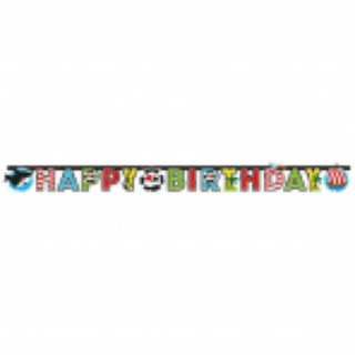 Merirosvojen Happy Birthday Kirjainnauha