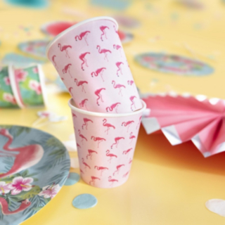 Paratiisi flamingo-mukit
