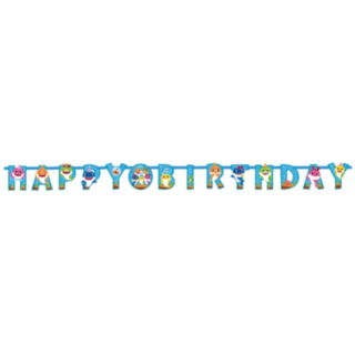 Baby Shark® Happy Birthday Kirjainnauha