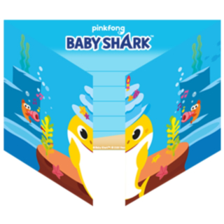 Baby Shark® Kutsukortit