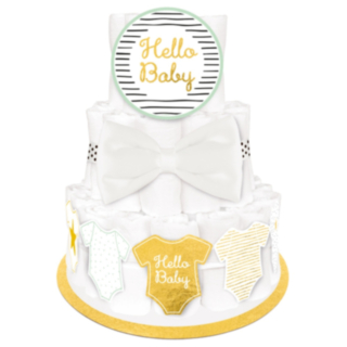 Hello Baby vaippakakun koristesetti