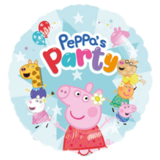 Pipsa Possu® Peppa's Party Folioilmapallo