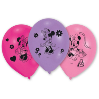 Minni Hiiri® Ilmapallot Violetti/Pinkki