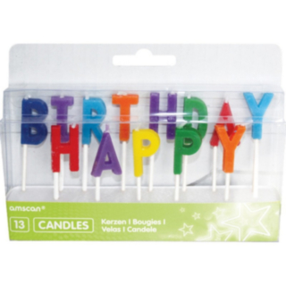 Happy Birthday -Kakkukynttilät