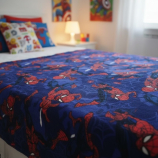 Spiderman® Flanelli Fleecepeitto Sininen