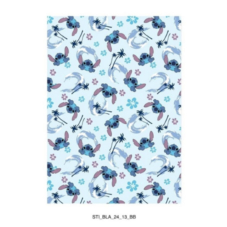 Stitch® Kuviollinen Flanelli Fleecepeitto
