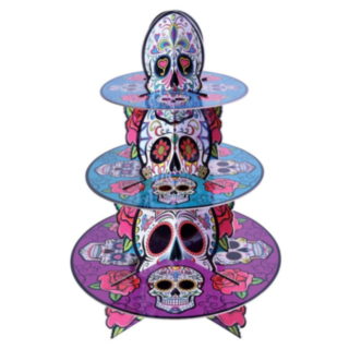 Day Of The Dead Cupcake Leivosteline