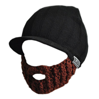 Beardo-partapipo ruskea parta