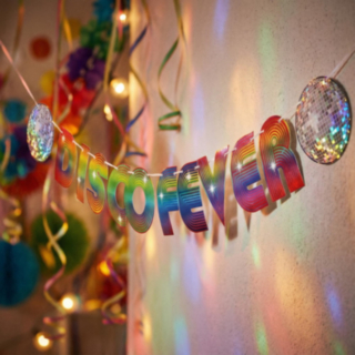 70-luvun Disco Fever -banneri