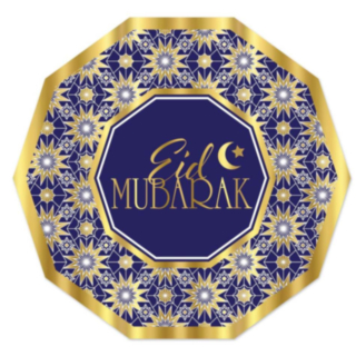 Eid Mubarak Lautaset