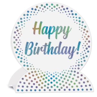 Happy Birthday Pöytäkoriste
