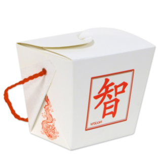 Aasialainen take away -rasia