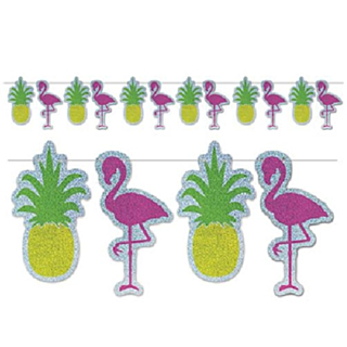 Flamingo ja Ananas Koristenauha