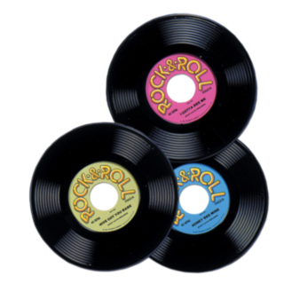 Rock & Roll LP -pöytätabletit