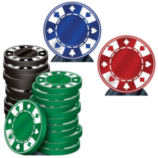 Casino Pelimerkki Koristeet