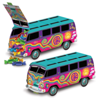 3D Groovy Bus Pöytäkoriste