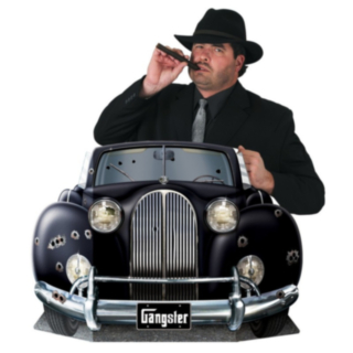 1920-luvun Gangsteriauto Valokuvauskoppi