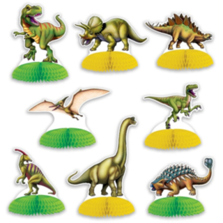 Dinosaurus Hunajakennokoristeet
